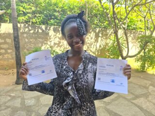 Kristina Kahindi 1e jaar certificaat (1)